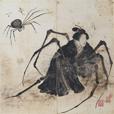  ¡El Jorogumo: Un Folktale Japonés Que Te Hará Pensar Dos Veces Antes de Casarte con una Araña Gigante!