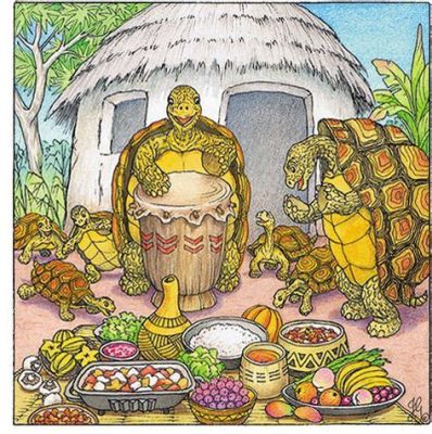  ¿The Tortoise Who Was Late for Dinner: Una fábula nigeriana para reflexionar sobre la impaciencia y la astucia?